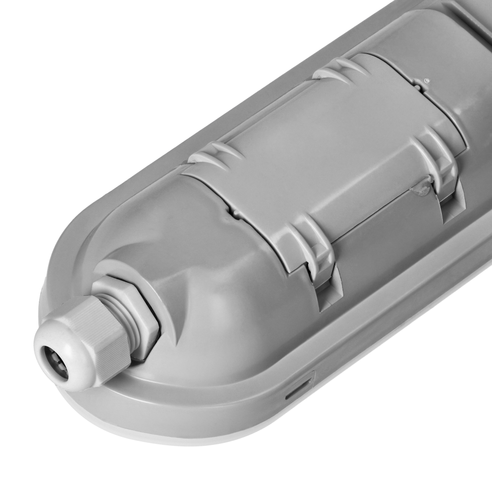 HYZ LED NEW hermetic luminaire, 48W, 4800lm, IP65, IK08, 4000K, ABS/PC